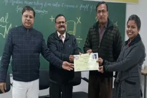 रामानुजम ने गणित को ईश्वर की अभिव्यक्ति में ग्रहण किया :प्रो  संत शरण