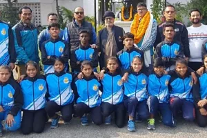 बरेली: 26वीं जूनियर नेशनल सेपक टाकरा चैंपियनशिप में भाग लेने को टीम रवाना