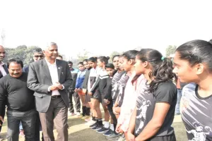 मुरादाबाद: उद्घाटन मैच में मिर्जापुर की बेटियां अलीगढ़ मंडल पर पड़ी भारी, 13-7 से जीत