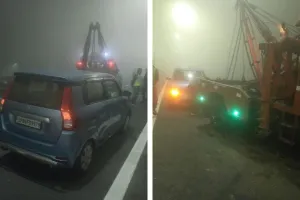 Agra Lucknow Expressway पर Kannauj में दर्दनाक हादसा, कार और ट्रक की भिड़ंत में ईओ समेत तीन की मौत