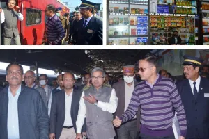 महाप्रबंधक उत्तर मध्य रेलवे ने किया Kanpur Central Station का निरीक्षण, यात्रियों से पूछा- रेल में कैसी मिल रही सुविधाएं