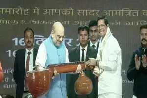 वाराणसी: काशी-तमिल संगमम समापन समाराेह में सीएम योगी के संग पहुंचे गृहमंत्री अमित शाह