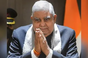 SC के NJAC अधिनियम रद्द करने पर संसद में कोई चर्चा न होने से अचंभित : उपराष्ट्रपति जगदीप धनखड़