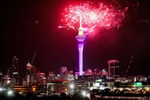 Happy New Year: स्वैग से स्वागत, दुनिया भर में लोगों ने आतिशबाजी और जश्न मनाकर किया नववर्ष का Welcome 