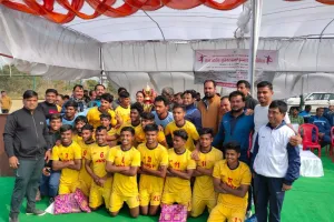 अयोध्या: स्पोर्ट्स कॉलेज लखनऊ को हराकर वाराणसी मंडल बना चैंपियन 