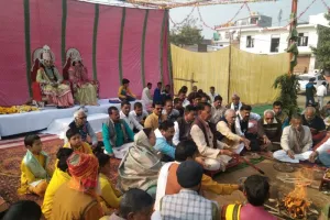 हरदोई में गणेश पूजन के साथ ऐतिहासिक नुमाइश मेले का शुभारंभ