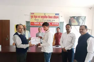 नेशनल यूथ फेस्टिवल में भाग लेंगे हरदोई के जयकुमार