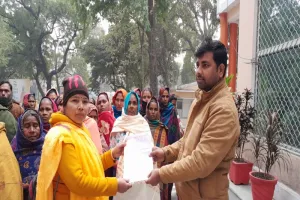 बहराइच: मांगों को लेकर रसोइया संघ ने दिया धरना, पीएम को भेजा ज्ञापन 