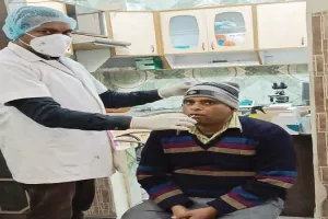  मुरादाबाद : ठंड में कम रही मरीजों की संख्या, आरोग्य मेले में आए 1724