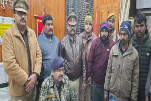 सुल्तानपुर: पुलिस मुठभेड़ में चार लुटेरे गिरफ्तार, एक अब भी फरार 