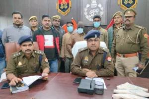 अमेठी पुलिस ने तीन शातिर लुटेरों को किया गिरफ्तार, नकदी और तीन तमंचे बरामद