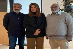 राजामौली और कीरावानी के साथ प्रियंका चोपड़ा ने देखी RRR, पोस्ट शेयर कर दी बधाई 