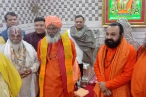 मेरठ: देश के टुकड़े करने का जिन पर आरोप, वह कर रहे भारत जोड़ो यात्रा- साक्षी महाराज