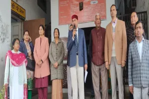 अयोध्या : साकेत कॉलेज के स्वयंसेवकों ने निकाली जागरूकता रैली 