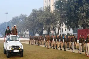 अयोध्या : एसएसपी ने लिया गणतंत्र दिवस परेड की तैयारियों का जायजा