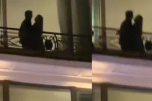 New Year की शाम कपल का किस करते Video Viral, सोशल मीडिया पर आई कमेंट्स की बाढ़