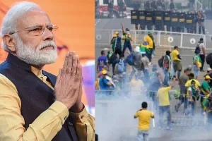 ब्राजील में प्रदर्शन पर PM मोदी ने कहा- लोकतांत्रिक परंपराओं का सभी को सम्मान करना चाहिए 