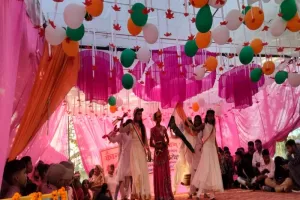 बहराइच : समाजिक सरोकार से जुड़े सांस्कृतिक कार्यक्रम में बच्चों ने दिखाई प्रतिभा