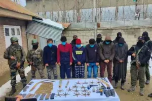 जम्मू-कश्मीर के कुलगाम में जैश के मॉड्यूल का भंडाफोड़, छह गिरफ्तार 