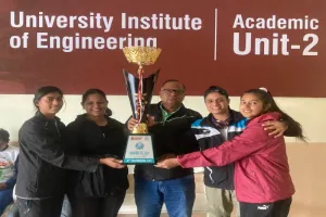 अयोध्या: अन्तर विश्वविद्यालयीय स्पर्धा में अवध विवि को मिला तीसरा स्थान 