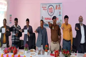 अयोध्या: सड़क सुरक्षा माह के समापन पर दिलाई गयी शपथ