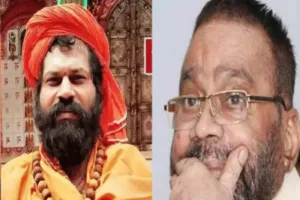 लखनऊ में महंत राजूदास और स्वामी प्रसाद मौर्य के बीच हाथापाई, दोनों पक्षों ने पुलिस से दर्ज करायी शिकायत