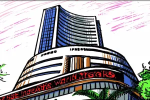 Share Market : कमजोर वैश्विक रुख से सेंसेक्स-निफ्टी कमजोर, रुपया चार पैसे टूटा