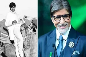  अमिताभ बच्चन ने शेयर की थ्रोबैक फोटो, बताया लोग उन्हें 'ऊंट' कहकर बुलाते थे