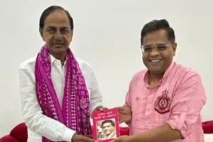 जनता कांग्रेस छत्तीसगढ़ (जे) के नेता अमित जोगी ने की तेलंगाना के मुख्यमंत्री राव से मुलाकात