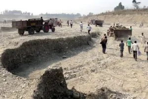 हल्द्वानी: गौला के वाहन स्वामियों ने आरबीएम का प्रति कुंतल 35 रुपये मांगा दाम