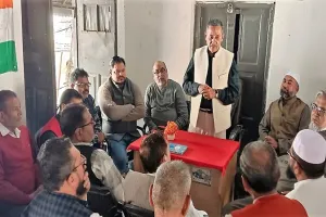 मुरादाबाद : हाथ से हाथ जोड़ो यात्रा को लेकर कांग्रेसियों ने बनाई रणनीति