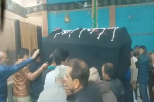 मुरादाबाद : सातवें इमाम मूसा काजिम अलेही सलाम की शहादत पर हुई मजलिस