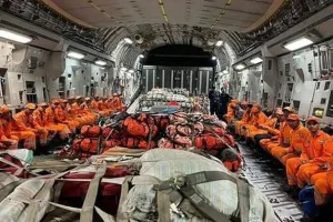 NDRF के 101 कर्मी राहत और बचाव कार्यों के लिए भूकंप प्रभावित तुर्किये रवाना 