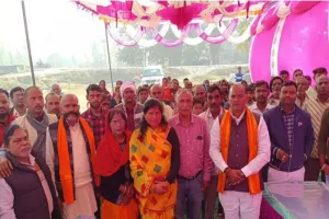 गोंडा : संत रविदास की जयंती पर विहिम ने किया खिचड़ी भोज का आयोजन