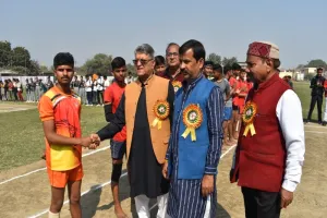 अयोध्या में सांसद खेल महोत्सव की हुई शुरूआत, एमआरडी कैंब्रियन की टीम खो-खो में जीती
