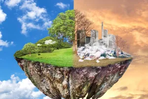 ग्लोबल वार्मिंग का असर  