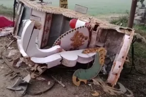 मेरठ : ट्रक ने घोड़ा बुग्गी सवार को कुचला, तीन की मौके पर मौत, तीन घायल