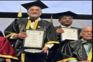कानपुर : डॉ. राजतिलक को मिला नेशनल फेलोशिप अवॉर्ड