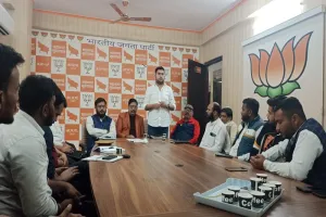 मुरादाबाद : 'मंडल अध्यक्ष व प्रभारी तीन दिन में बनाएं हर वार्ड में 25 युवाओं की टोली'