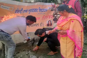 मुरादाबाद : पौधरोपण कर मनाई रोटरी की 118वीं वर्षगांठ, संरक्षण का लिया संकल्प