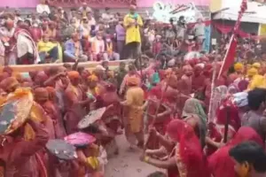 मथुरा : लट्ठ मार होली को देखते हुए सुरक्षा व्यवस्था चाक चौबंद, ड्रोन...CCTV कैमरा की मदद से निगरानी