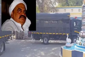 यूपी पुलिस की कड़ी सुरक्षा में वापिस साबरमती जेल पहुंचा अतीक अहमद