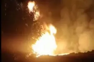 कुशीनगर: झोपड़ी में लगी आग, एक जिंदा जला