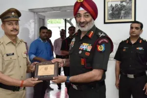 Banda News : उत्कृष्ट योगदान के लिए NCC ऑफीसर संतोष द्विवेदी को मिला सम्मान, पूरे प्रदेश में अकेले हुए चयनित