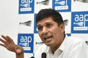 हरियाणा में यमुना में धड़ल्ले से हो रहे रेत खनन के कारण दिल्ली में जल संकट : सौरभ भारद्वाज 