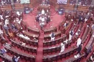 सत्ता पक्ष और विपक्ष के हंगामे के कारण राज्यसभा की कार्यवाही दिन भर के लिए स्थगित 