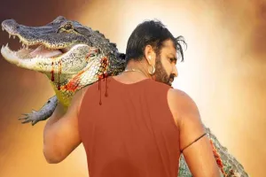 Video : पवन सिंह की फिल्म 'हर हर गंगे' का मोशन पोस्टर रिलीज, हाथों में मगरमच्छ लिए दिखे एक्टर