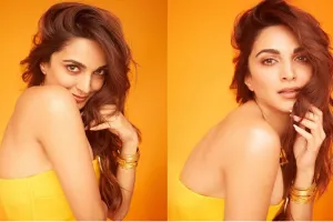 Kiara Advani Photos : यलो ड्रेस में खूबसूरत दिखीं कियारा आडवाणी, फ्लॉन्ट किया वेडिंग ग्लो