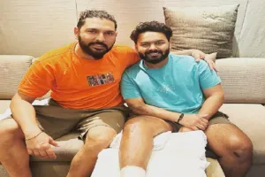  ऋषभ पंत से मिले युवराज सिंह, बढ़ाया हौसला... बोले- फिर से चमकेगा चैंपियन 