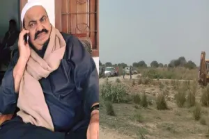 प्रयागराज: माफिया अतीक के साढू की 300 बीघे के प्लाट पर चला बुलडोजर